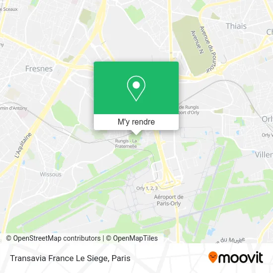 Transavia France Le Siege plan