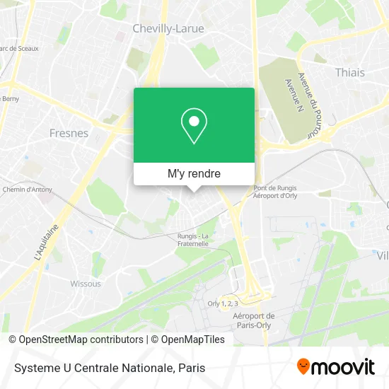 Systeme U Centrale Nationale plan