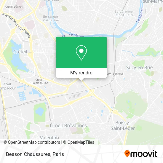 Besson Chaussures plan