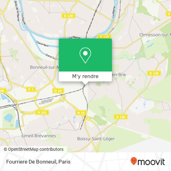 Fourriere De Bonneuil plan