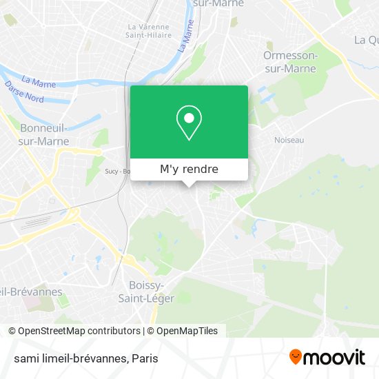 sami limeil-brévannes plan