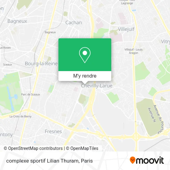 complexe sportif Lilian Thuram plan