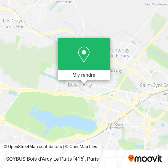 SQYBUS Bois d'Arcy Le Puits [415] plan