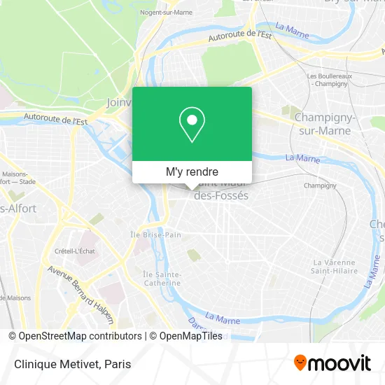 Clinique Metivet plan