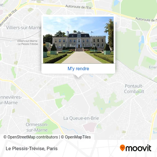 Le Plessis-Trévise plan