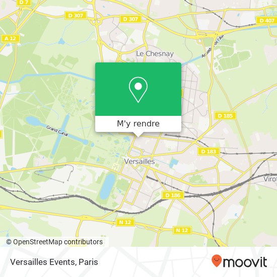 Versailles Events plan