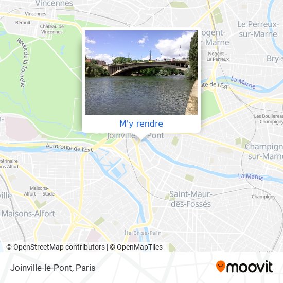 Joinville-le-Pont plan