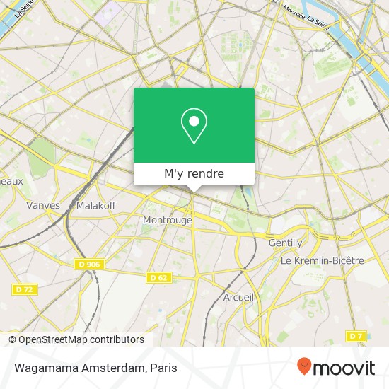 Wagamama Amsterdam plan