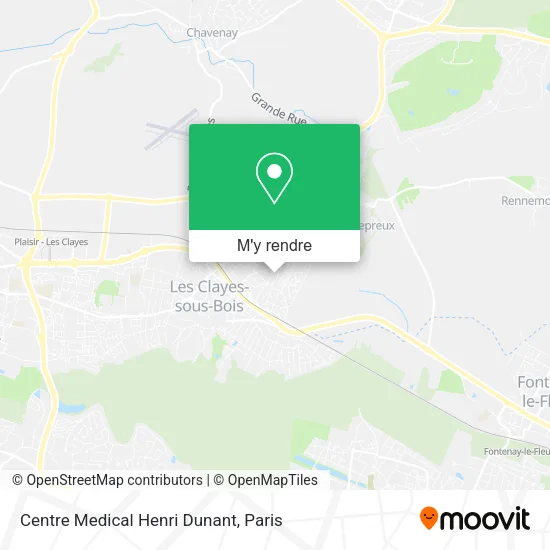 Centre Medical Henri Dunant plan