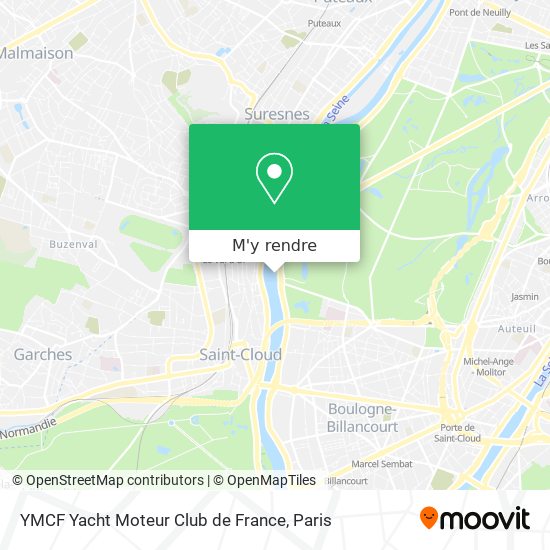 YMCF Yacht Moteur Club de France plan