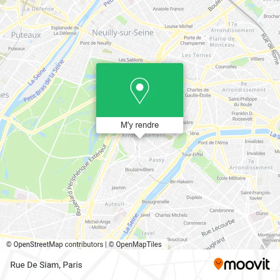 Rue De Siam plan