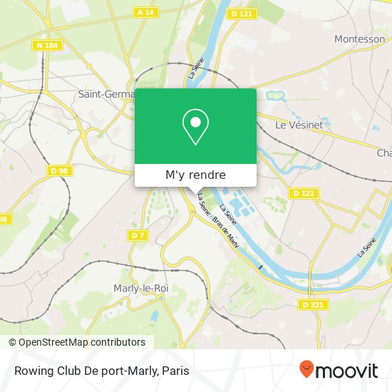 Rowing Club De port-Marly plan
