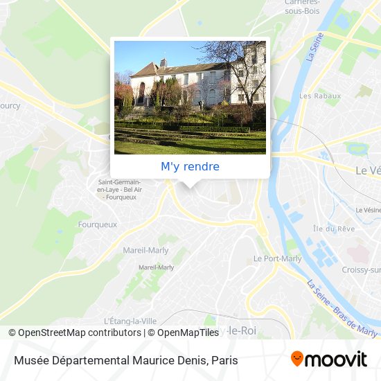 Musée Départemental Maurice Denis plan