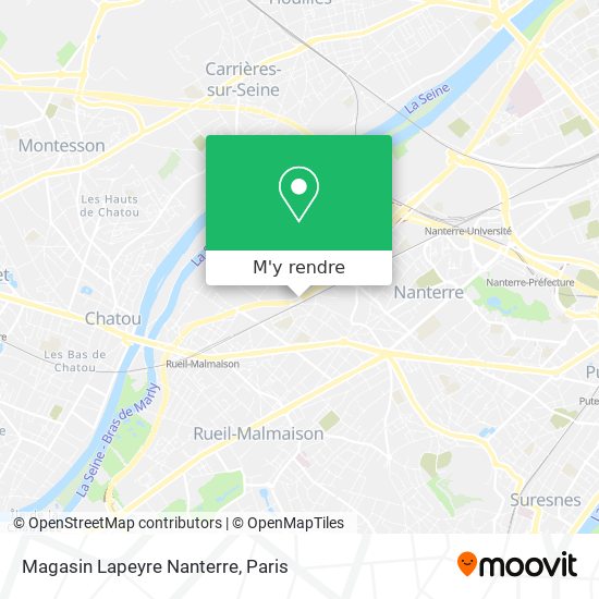 Magasin Lapeyre Nanterre plan