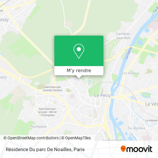 Résidence Du parc De Noailles plan