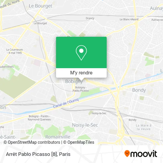 Arrêt Pablo Picasso [8] plan