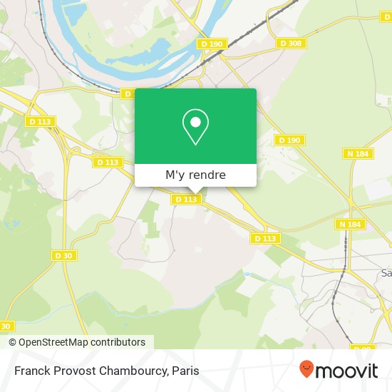 Franck Provost Chambourcy plan