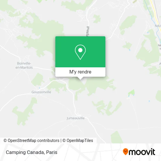 Camping Canada plan