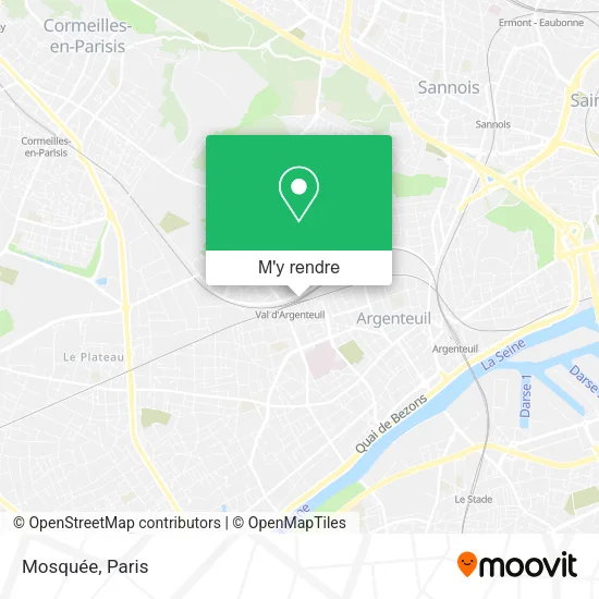 Mosquée plan