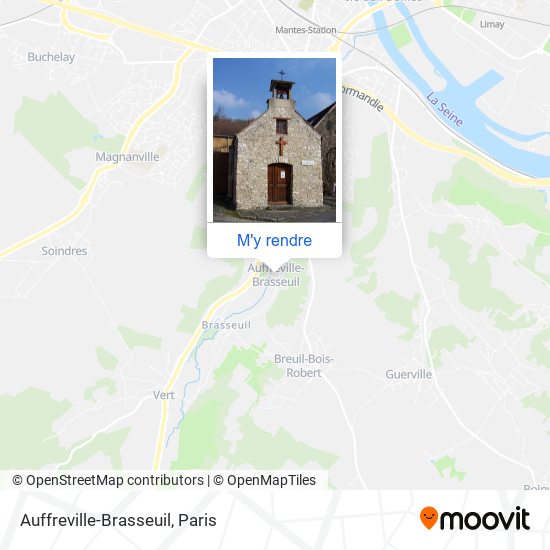 Auffreville-Brasseuil plan