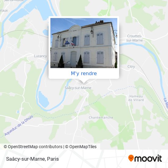 Saâcy-sur-Marne plan