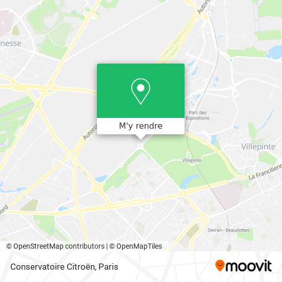 Conservatoire Citroën plan