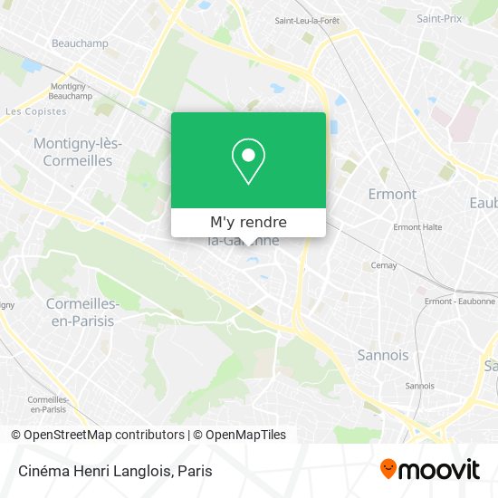 Cinéma Henri Langlois plan