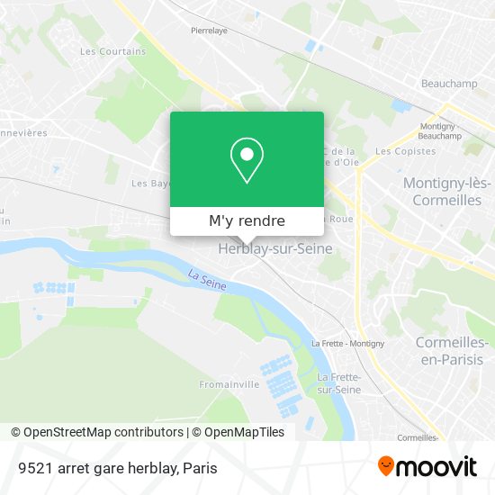 9521 arret gare herblay plan