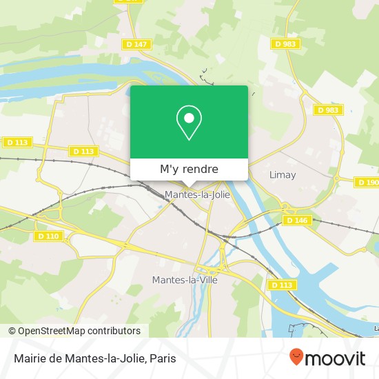 Mairie de Mantes-la-Jolie plan