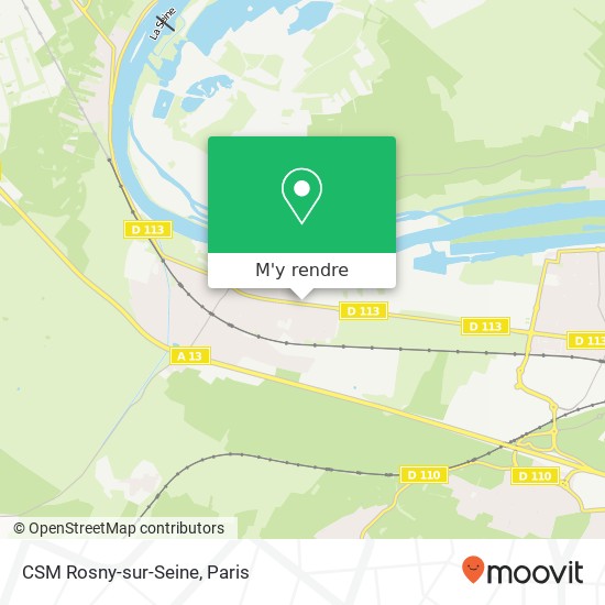 CSM Rosny-sur-Seine plan