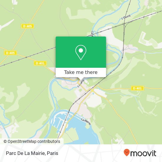 Parc De La Mairie plan