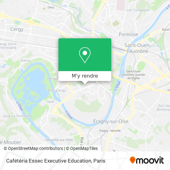 Cafétéria Essec Executive Education plan
