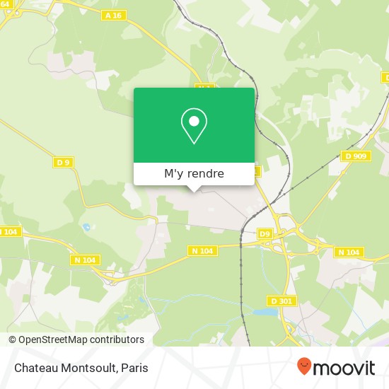 Chateau Montsoult plan