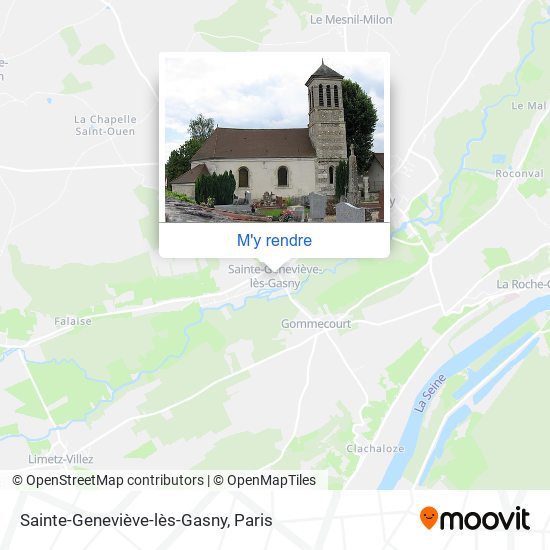 Sainte-Geneviève-lès-Gasny plan