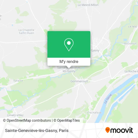 Sainte-Geneviève-lès-Gasny plan