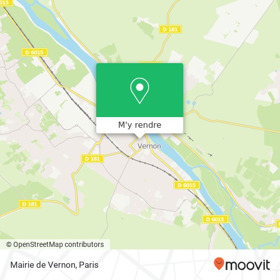 Mairie de Vernon plan