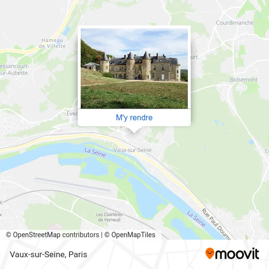 Vaux-sur-Seine plan