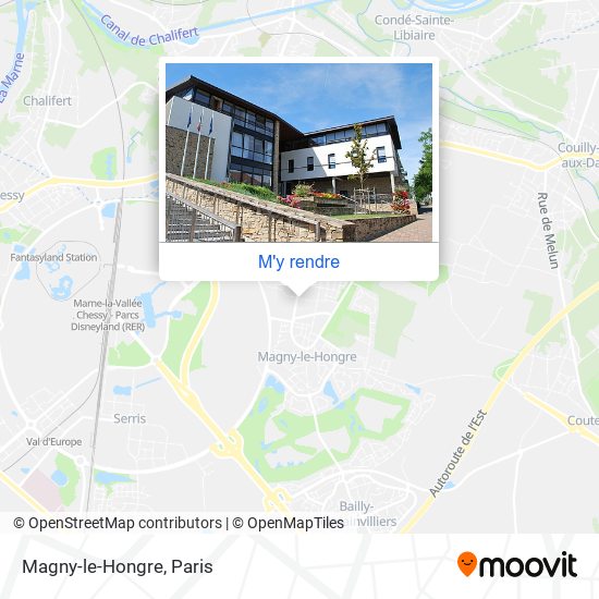 Magny-le-Hongre plan