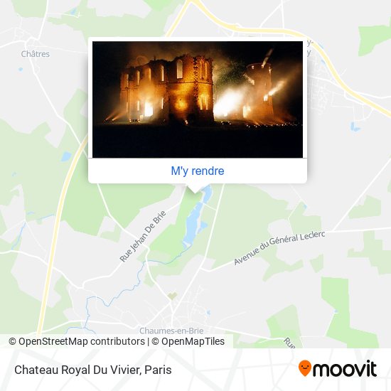 Chateau Royal Du Vivier plan