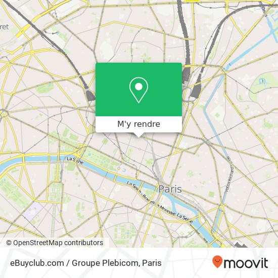 eBuyclub.com / Groupe Plebicom plan