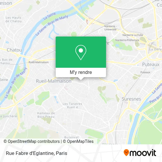 Rue Fabre d'Eglantine plan