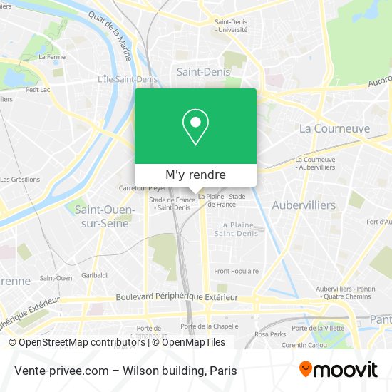 Vente-privee.com – Wilson building plan