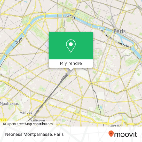 Neoness Montparnasse plan