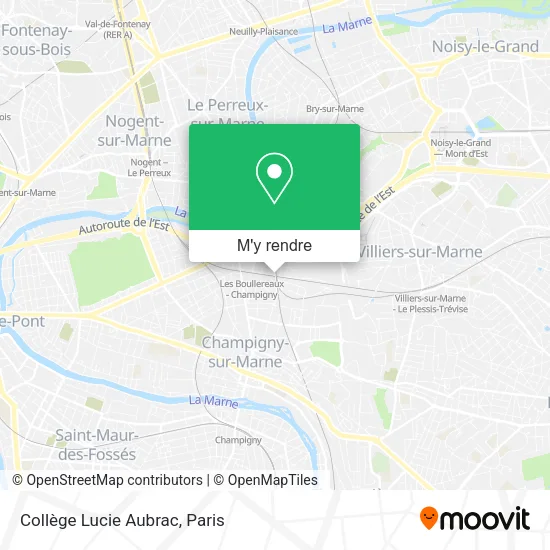 Collège Lucie Aubrac plan