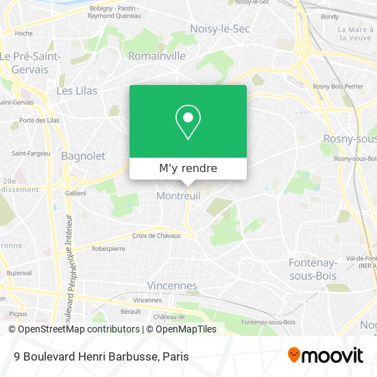 9 Boulevard Henri Barbusse plan