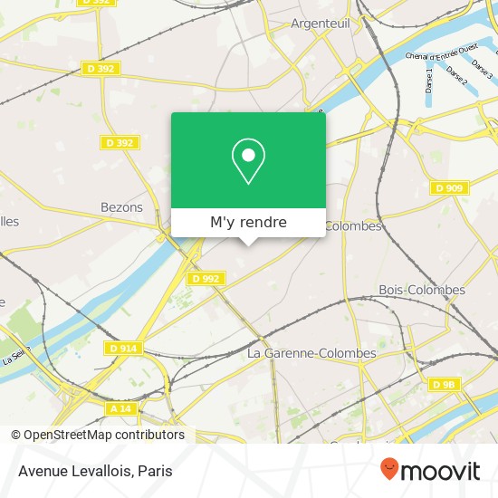 Avenue Levallois plan