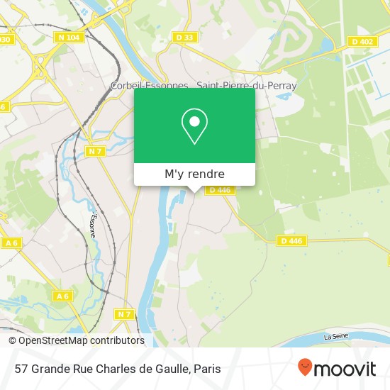 57 Grande Rue Charles de Gaulle plan