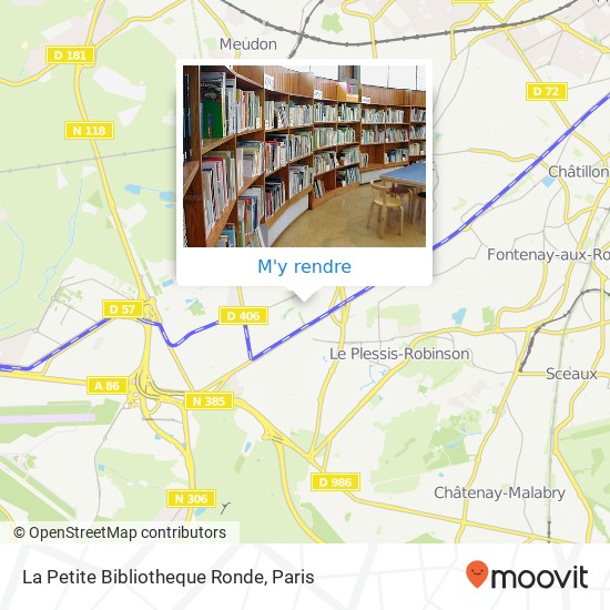 La Petite Bibliotheque Ronde plan