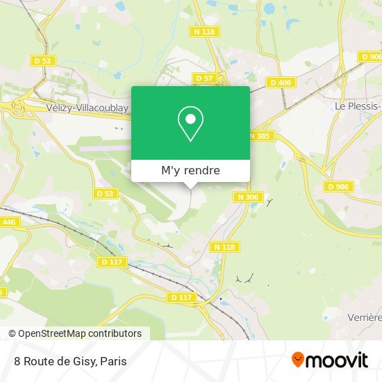 8 Route de Gisy plan