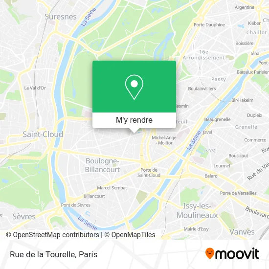 Rue de la Tourelle plan